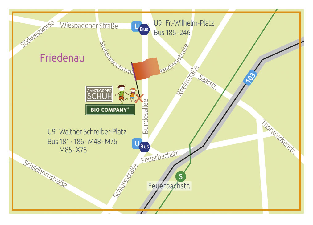 Anfahrt zur Kleinen Kundschaft